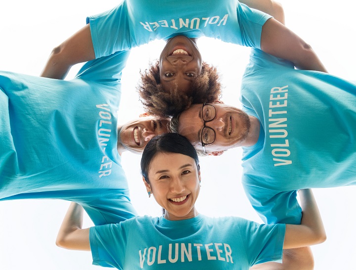 Get skills through volunteering